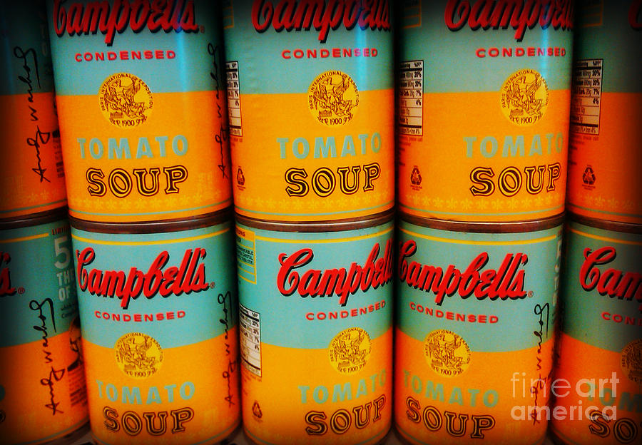 Campbells Soup Retro Andy Warhol Photograph by Beth Ferris Sale