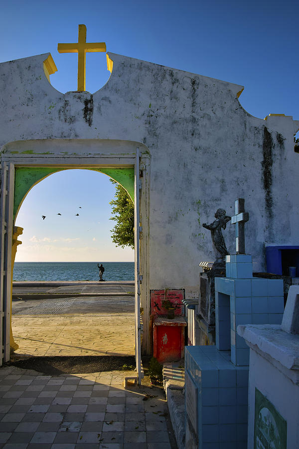 Campeche Malecon Photograph by Skip Hunt