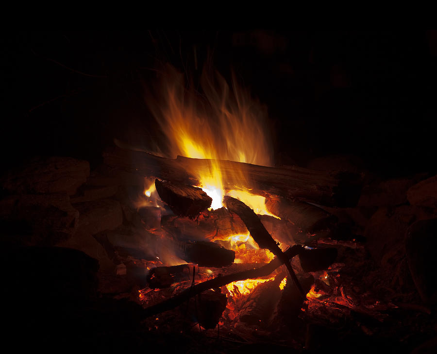 Campfire Photograph by Lone Palm Studio - Fine Art America