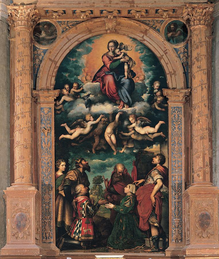 Campi Giulio, Glorified Madonna Photograph by Everett