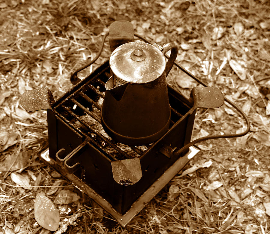 Camping Coffee Photograph by David Lee Thompson