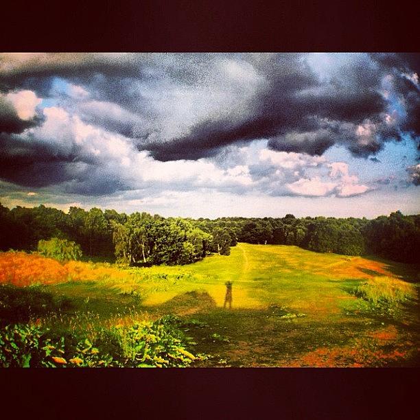 Breathe Photograph - Can You See Me? #run #hill #wimbledon by Brett Connors