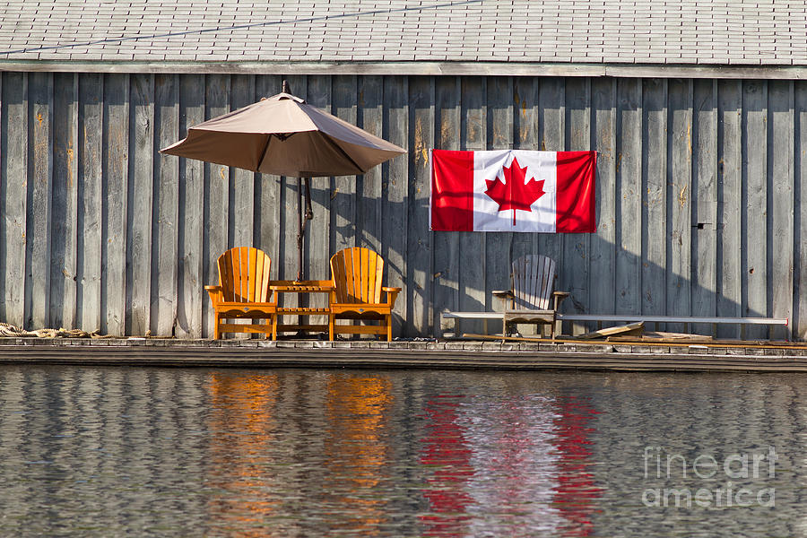Canada Day in Muskoka Photograph by Les Palenik