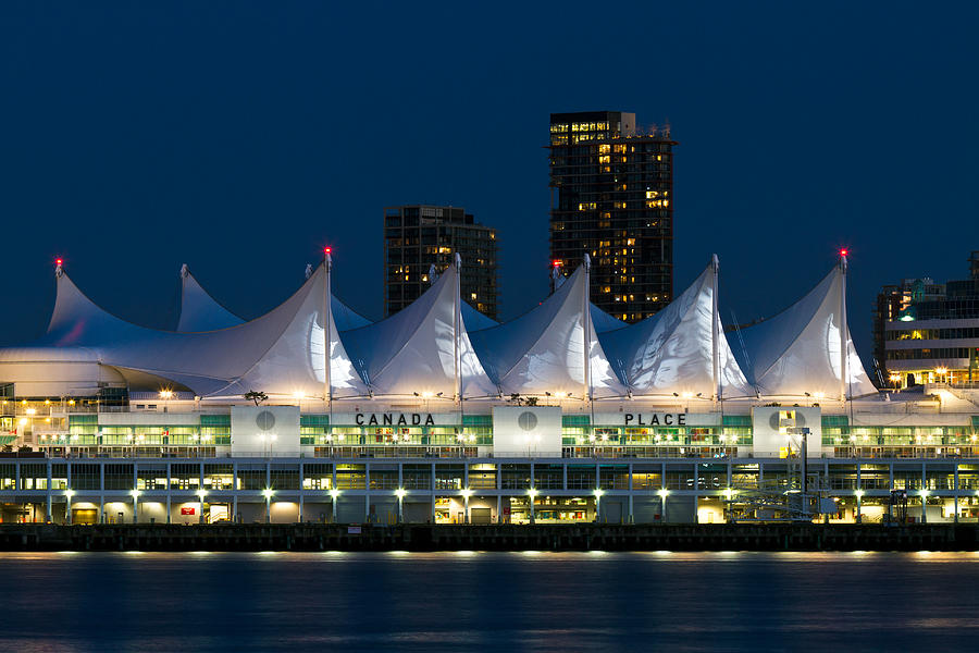 Canada Place in Vancouver Photograph by Michael Russell