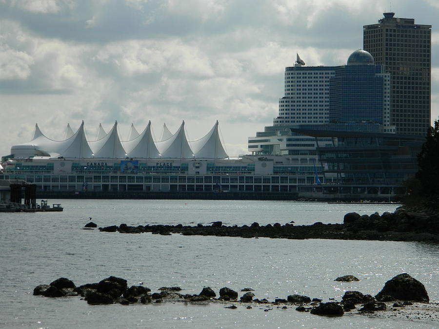 Canada Place Park Side Photograph by Nicki Bennett - Fine Art America