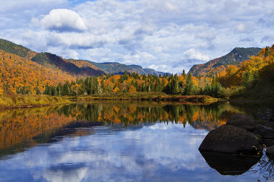 Canadian Autumn Photograph by Mircea Costina Photography
