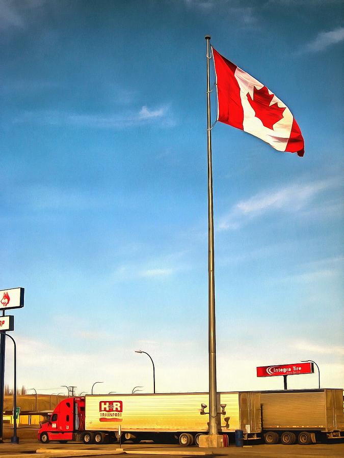 Canadian Flag Photograph by Mick Flynn