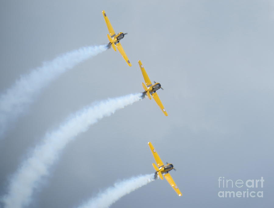 Canadian Flying Trio Photograph By Brenda Ketch - Fine Art America