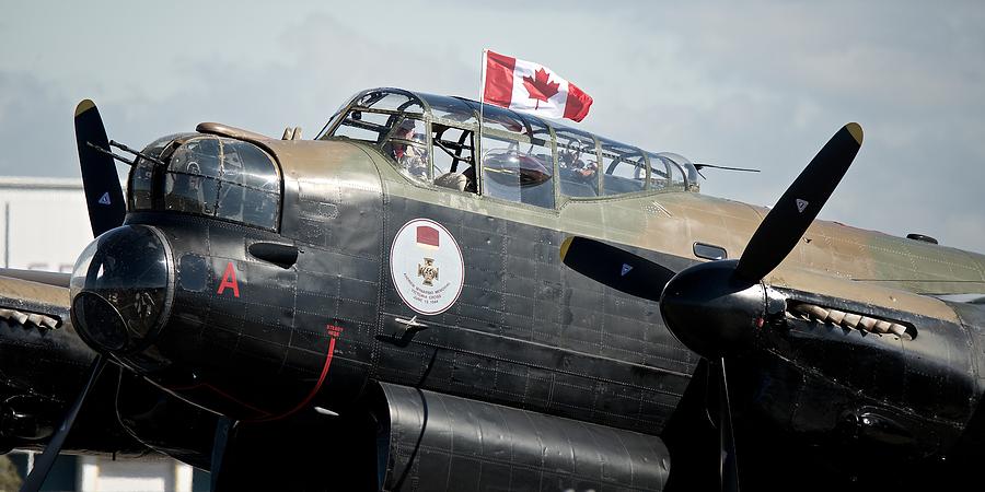 Canadian Lancaster Bomber Photograph by Stephen Taylor