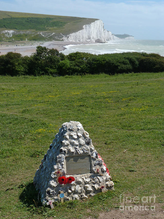 Canadian Memorial - Cuckmere Photograph by Phil Banks