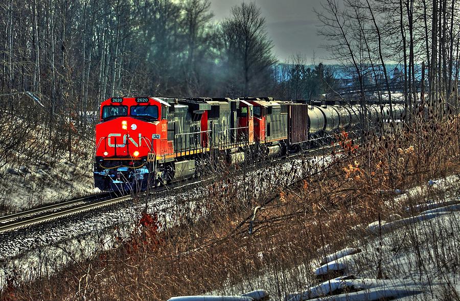 Canadian National Railway Photograph by Karl Anderson