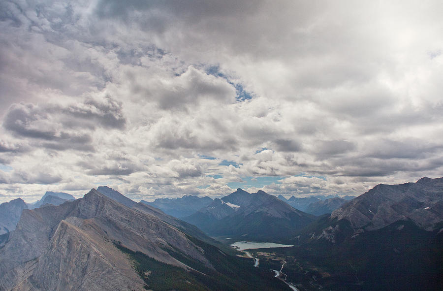 Canadian Rockies Outside Of Calgary Photograph by William Andrew