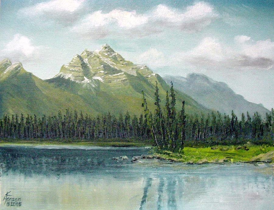 Canadian Rocky Mountains Mixed Media by Kenny Henson - Fine Art America