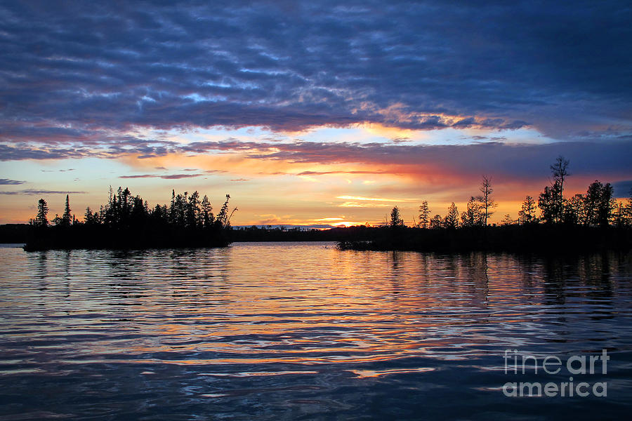 Sunset Photograph - Canadian Sunset by Bryan Maransky