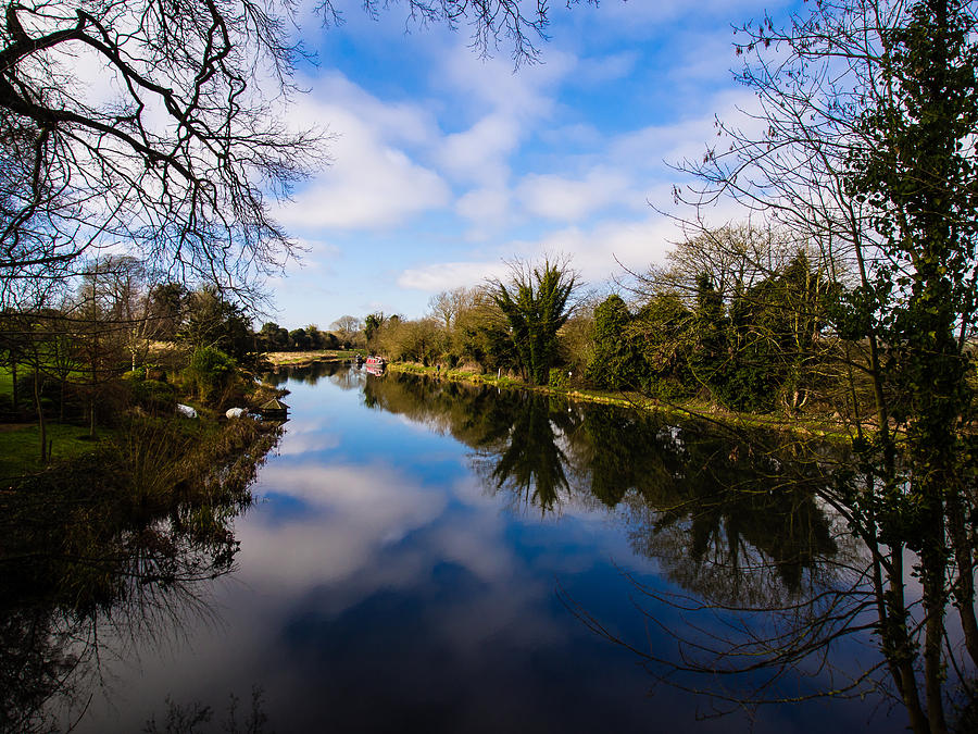 Canal at Kintbury Photograph by Mark Llewellyn