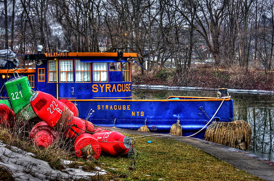 Canal Boat Photograph By Steve Ratliff   Fine Art America