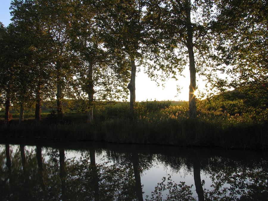 Canal du Midi in southern France Photograph by Penelope Aiello