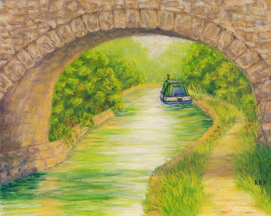 Canal in Wales Painting by Rebecca Prough - Fine Art America