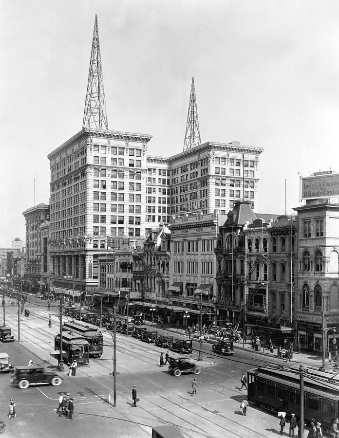 Canal Street In New Orleans Photograph by Underwood Archives - Pixels