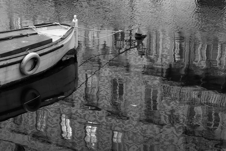 Canale Grande Di Trieste - Monochrome Photograph