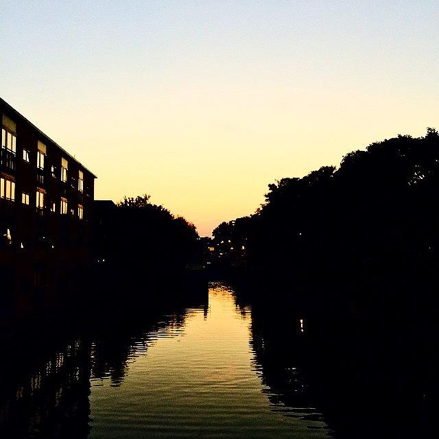 London Photograph - Canals & Sunsets #east #london #e8 by Frankie Melvin