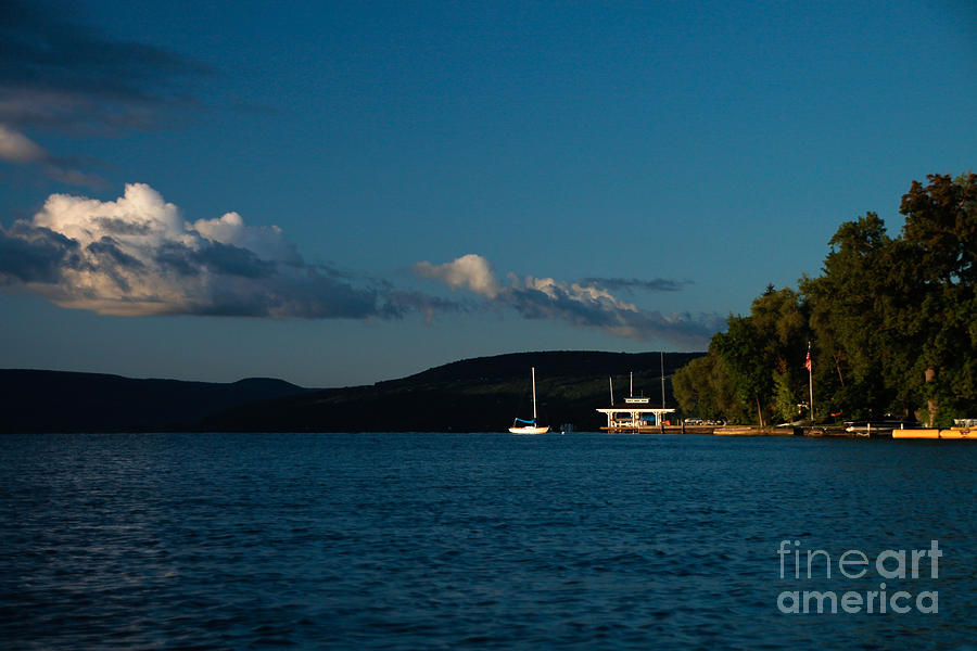 Canandaigua Lake Home Photograph by Steve Clough - Fine Art America