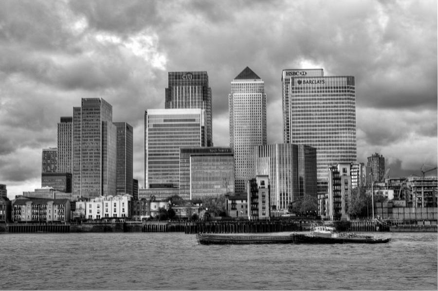 Canary Wharf Photograph by Chris Day