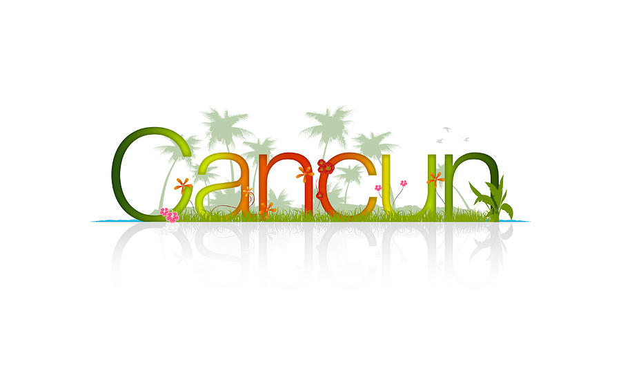 Cancun Mexico Drawing by Aged Pixel