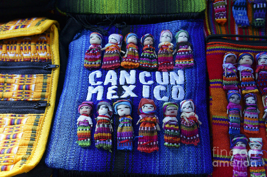 Cancun Souvenirs Mexico Photograph by John  Mitchell