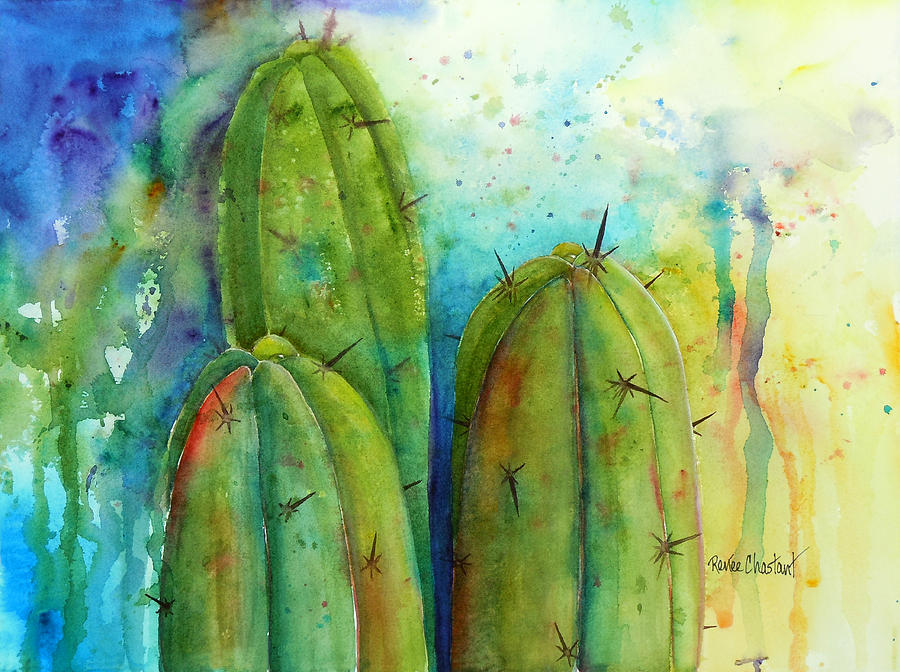 Nature Painting - Candelabrum I by Renee Chastant
