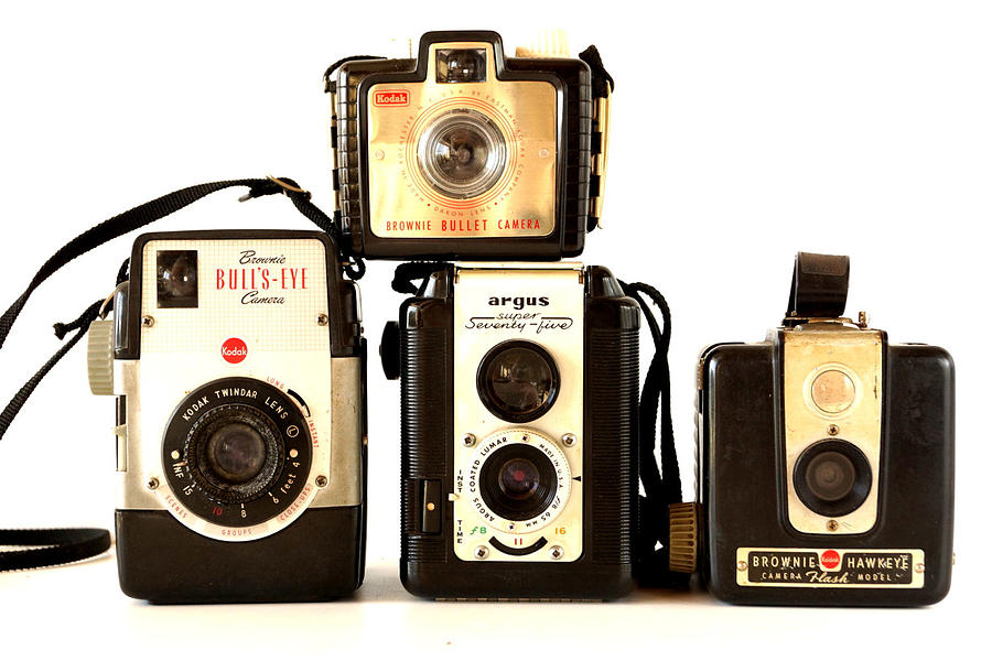 Camera Collection Photograph - Candid Camera by ThirdShift Vintage