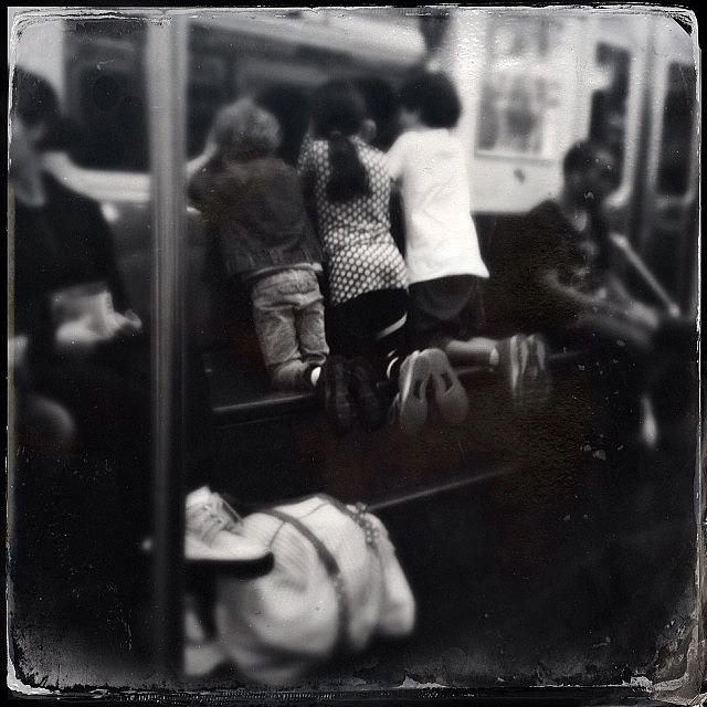 New York City Photograph - Candid Nyc Subway Photos:  The Journey by Lori Moon