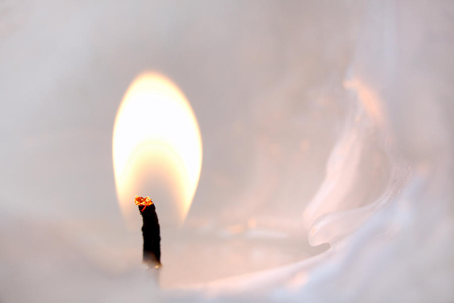 Candle flame, close up Photograph by Focus_on_Nature