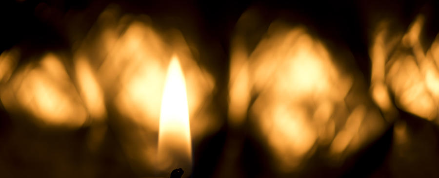 Candle Light Photograph by Steven Poulton