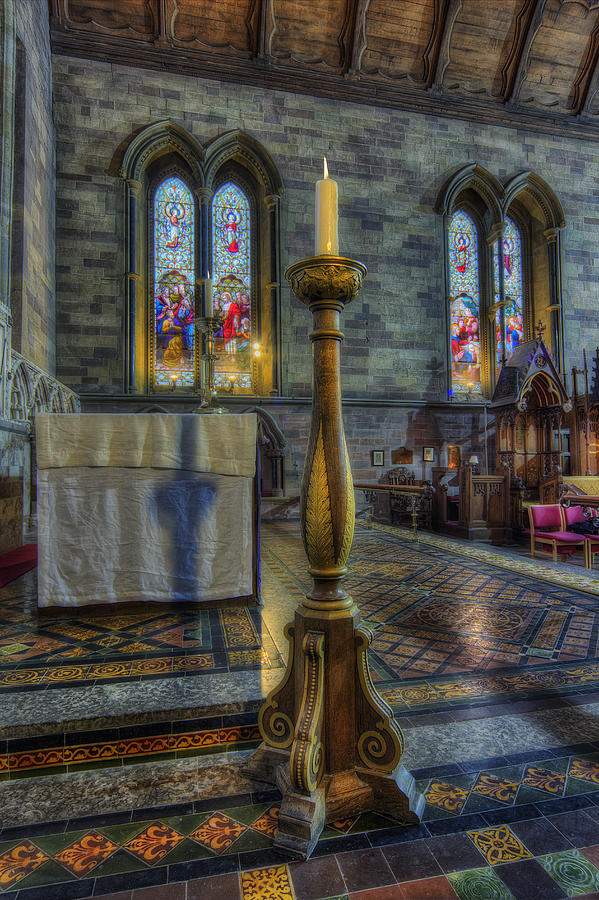 Architecture Photograph - Candle Stand  by Ian Mitchell