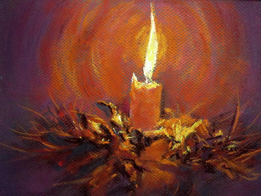 Candlelight Painting by Jieming Wang
