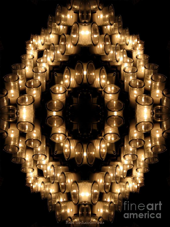 Candles Abstract 6 Photograph by Rose Santuci-Sofranko