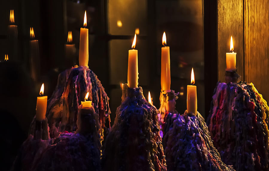 Candles Photograph by Enrico Della Pietra