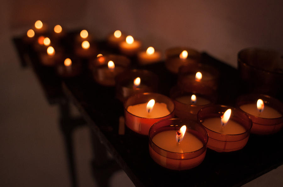 Candles of Hope Photograph by Miguel Winterpacht