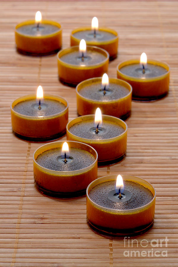 Candle Photograph - Candles by Olivier Le Queinec