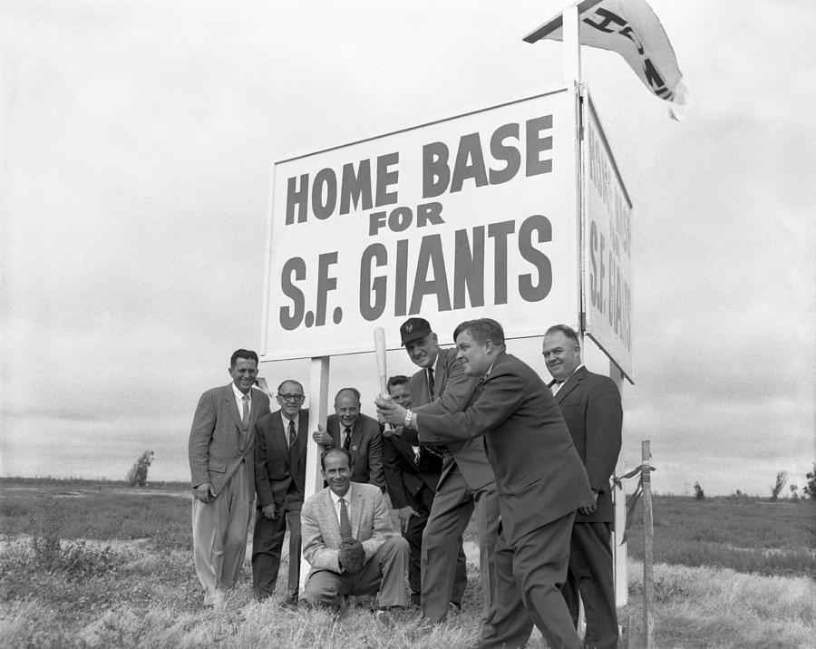 San Francisco Giants Photograph - Candlestick Park Home by Underwood Archives