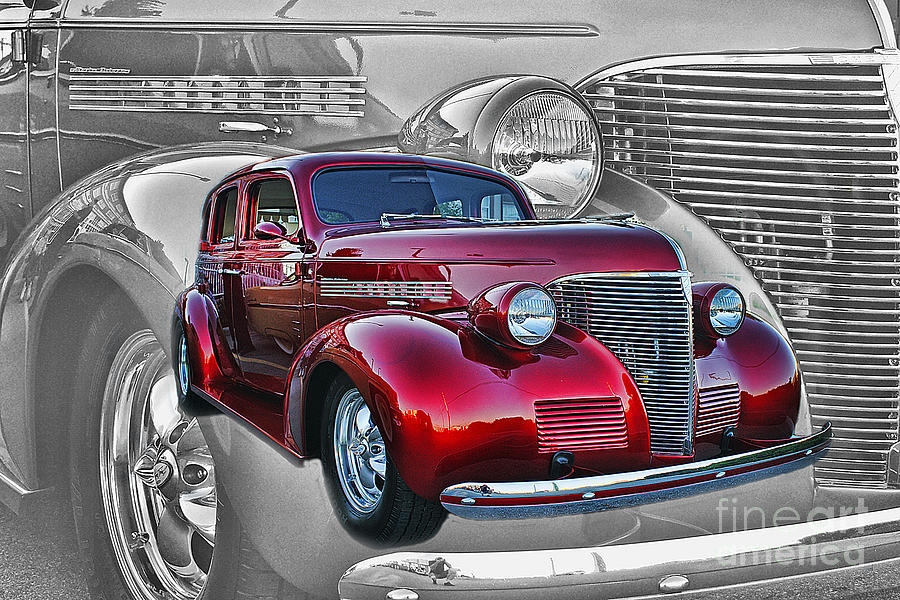 Car Photograph - Candy Apple Red by Randy Harris