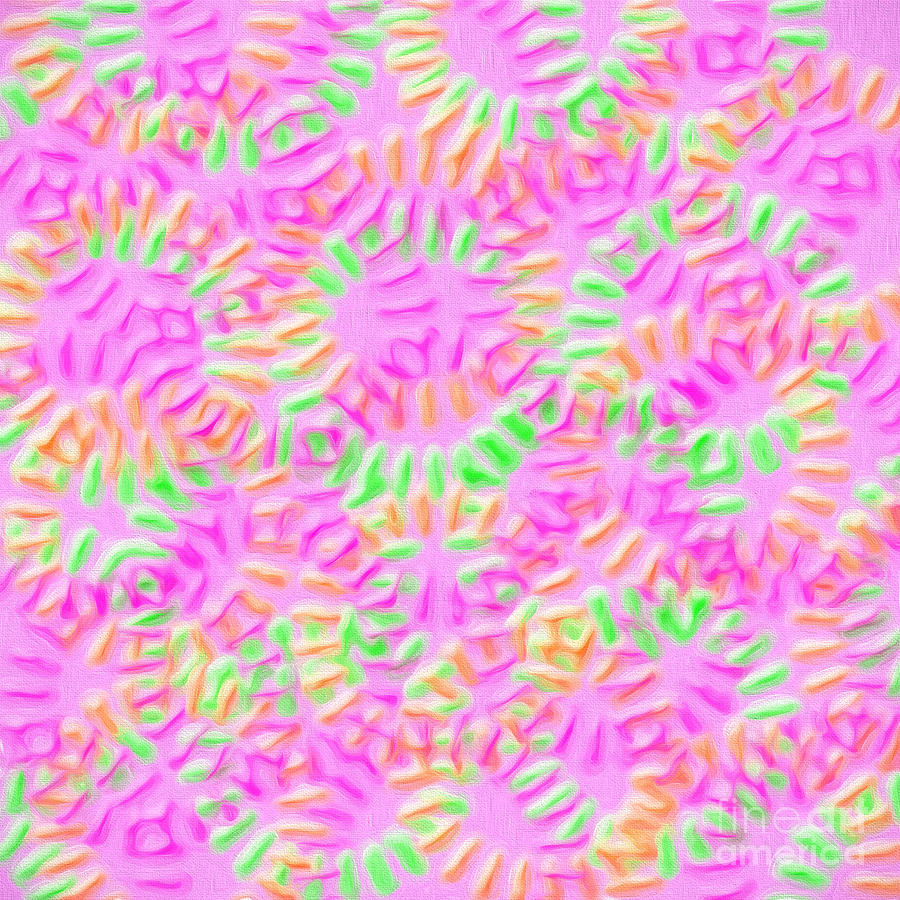 Candy Circles 1 Digital Art by Andee Design
