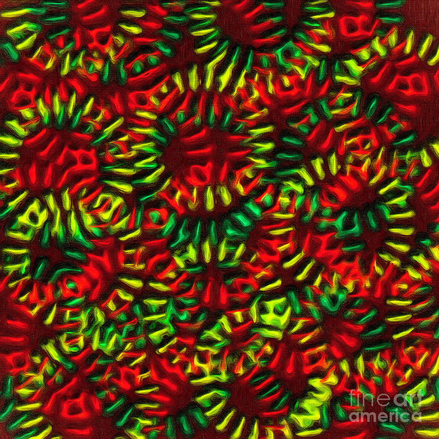 Candy Circles 9 Digital Art by Andee Design