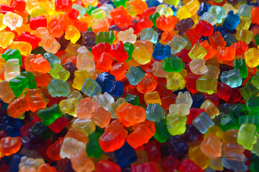 Candy Gummy Bears 03 Photograph by Thomas Woolworth