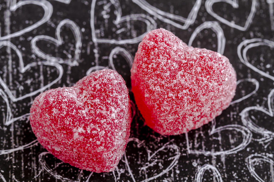 Candy Love for Two Photograph by Teri Virbickis