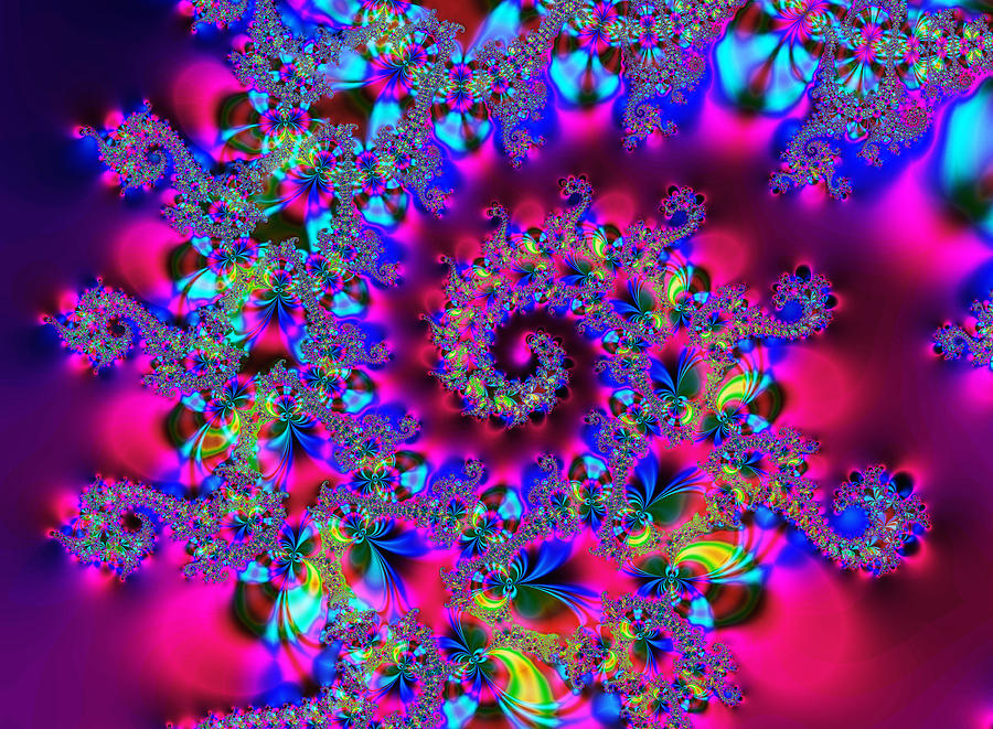 Candy Swirl Digital Art by Ian Mitchell