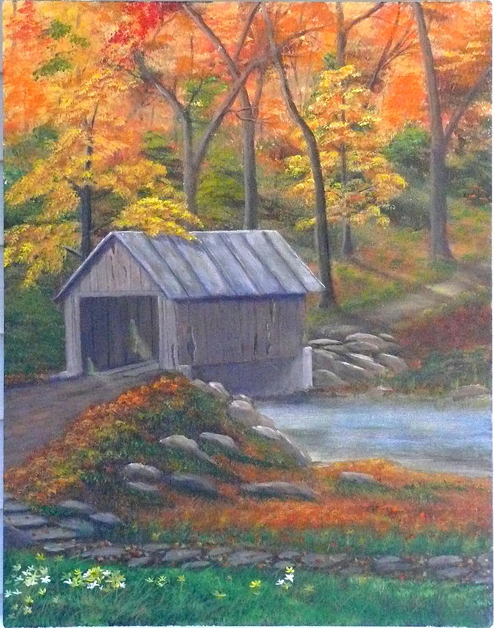 Caney Creek Painting by William Stewart