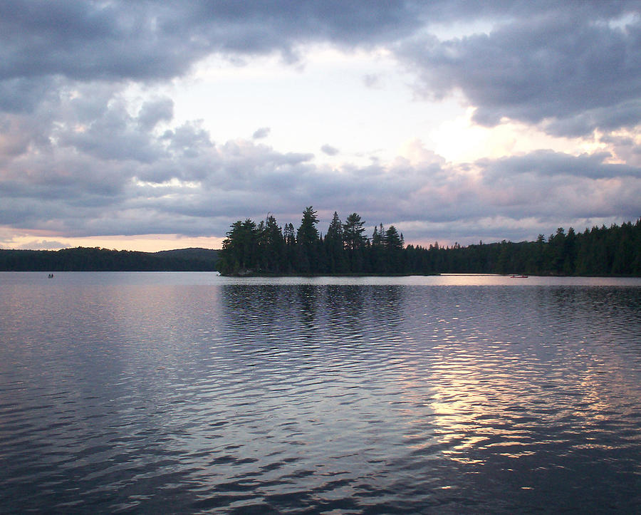 Canisbay Lake Sunset - Clouds Photograph by Richard Andrews - Fine Art ...