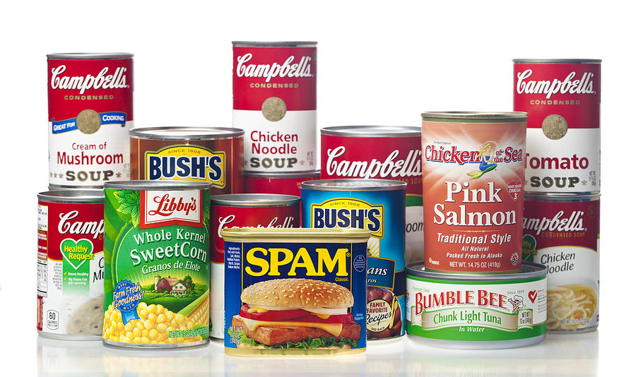 Canned Foods Photograph by Traveler1116